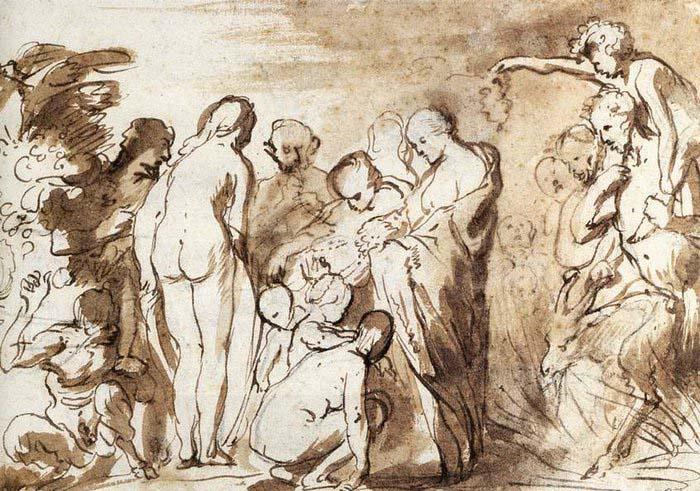 JORDAENS, Jacob Allegory of Fertility oil painting picture